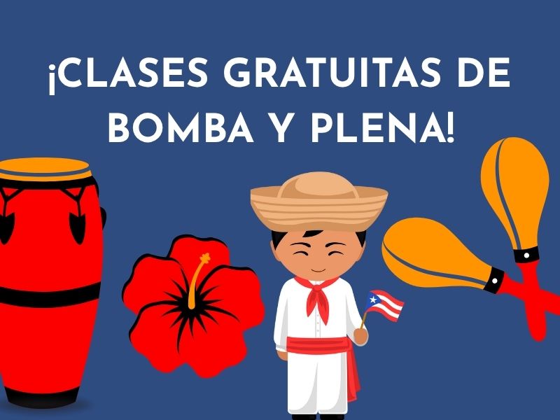 ¡Clases Gratuitas de Bomba y Plena!
