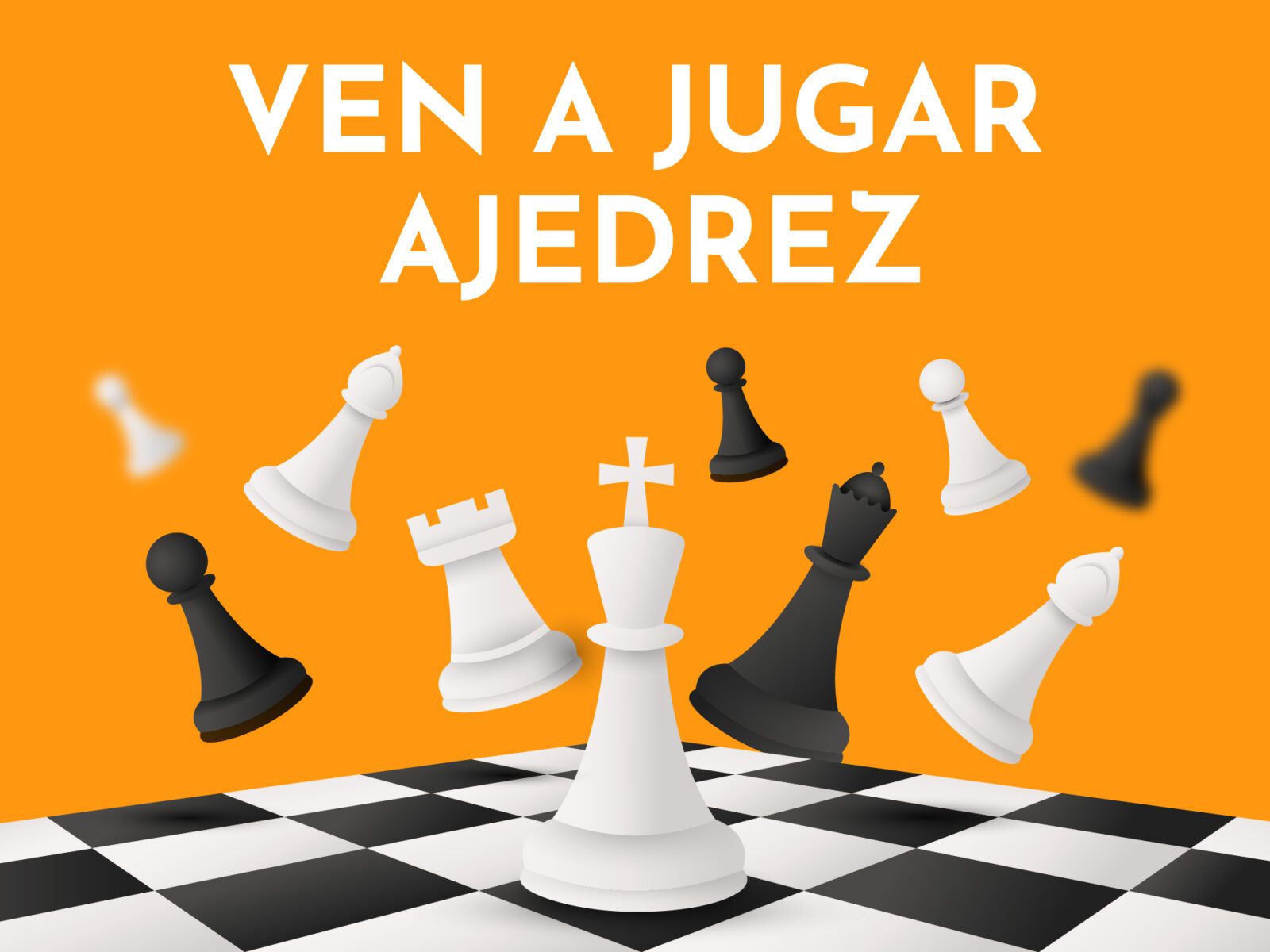 ¡Ven a jugar ajedrez!