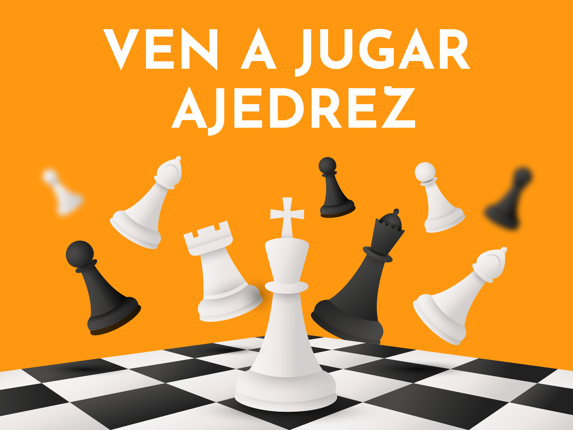 ¡Ven a jugar ajedrez!