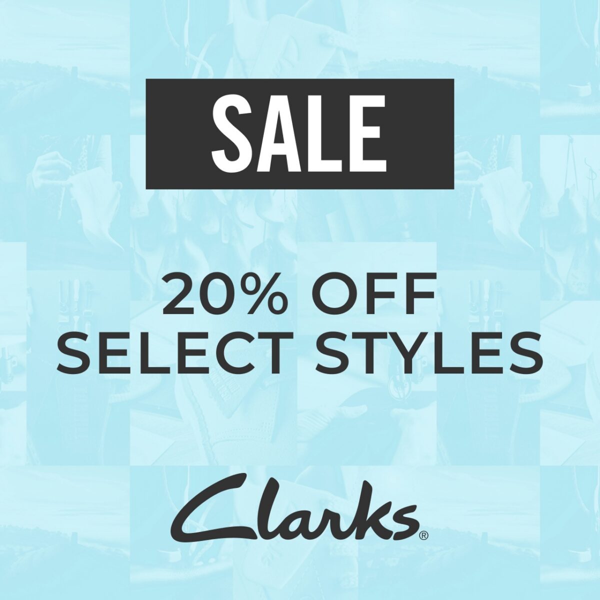 20% de descuento en estilos seleccionados